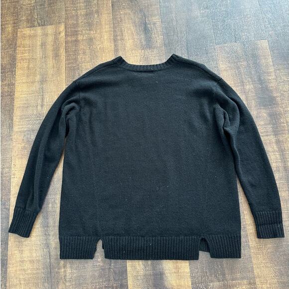 J. Crew Collection Black 100% Italian Cashmere Size Small - Picture 6 of 9